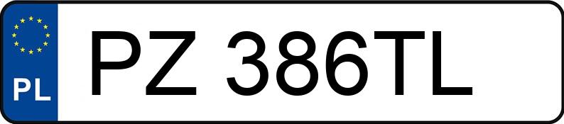 Numer rejestracyjny PZ 386TL posiada SEAT LEON - PZ386TL Numer rejestracyjny PZ 386TL posiada SEAT LEON - PZ386TL