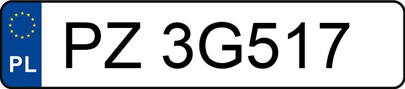 Numer rejestracyjny PZ 3G517 posiada SKODA Octavia III 2.0 TDI-CR MR`18 E6 Clever DSG - PZ3G517