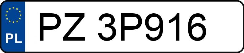 Numer rejestracyjny PZ 3P916 posiada KIA Ceed GT MR`18 E6 Ceed GT MR`18 E6 - PZ3P916