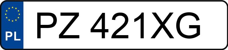 Numer rejestracyjny PZ 421XG posiada BMW 530D - PZ421XG