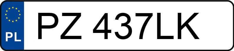 Numer rejestracyjny PZ 437LK posiada CITROEN C1 1.0 MR`05 E4 Impress Pack MAP - PZ437LK