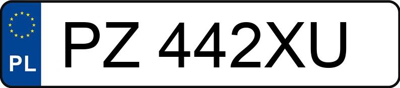 Numer rejestracyjny PZ 442XU posiada BMW 530XI - PZ442XU Numer rejestracyjny PZ 442XU posiada BMW 530XI - PZ442XU