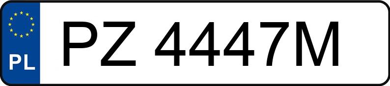 Numer rejestracyjny PZ 4447M posiada VOLKSWAGEN Jetta GP 2.0 TDI-CR MR`15 E6 Trendline - PZ4447M