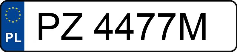 Numer rejestracyjny PZ 4477M posiada FIAT COUPE - PZ4477M Numer rejestracyjny PZ 4477M posiada FIAT COUPE - PZ4477M