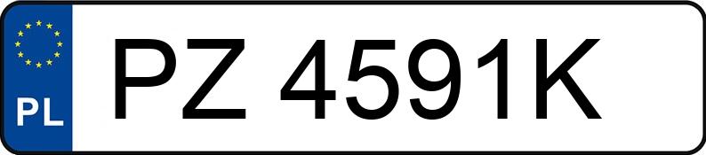 Numer rejestracyjny PZ 4591K posiada MERCEDES-BENZ 313 Sprinter CDI E3 3.5t 313 Sprinter CDI E3 3.5t - PZ4591K