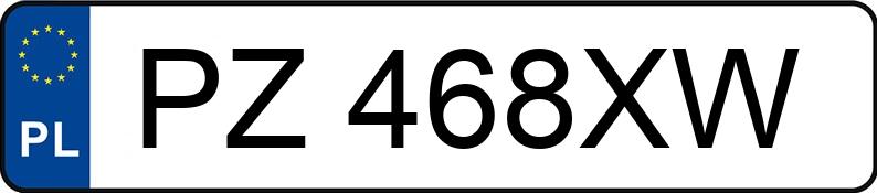 Numer rejestracyjny PZ 468XW posiada PEUGEOT 2008 - PZ468XW