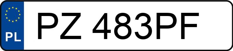 Numer rejestracyjny PZ 483PF posiada HONDA Civic 1.6i MR`95 iES - PZ483PF Numer rejestracyjny PZ 483PF posiada HONDA Civic 1.6i MR`95 iES - PZ483PF