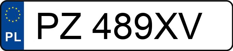 Numer rejestracyjny PZ 489XV posiada RENAULT Megane III 1.4 MR`08 E5 Tech Run SL 130 TCe - PZ489XV