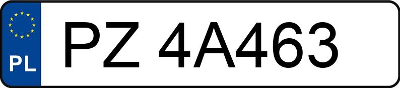 Numer rejestracyjny PZ 4A463 posiada TOYOTA TOYOTA COROLLA - PZ4A463 Numer rejestracyjny PZ 4A463 posiada TOYOTA TOYOTA COROLLA - PZ4A463