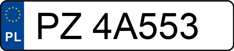 Numer rejestracyjny PZ 4A553 posiada SCANIA S460 N323 - PZ4A553 Numer rejestracyjny PZ 4A553 posiada SCANIA S460 N323 - PZ4A553