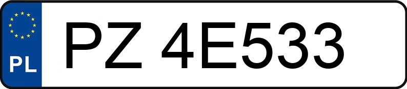 Numer rejestracyjny PZ 4E533 posiada KIA Ceed 1.5 MR`22 E6 L Business Line - PZ4E533