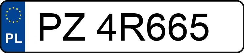 Numer rejestracyjny PZ 4R665 posiada TOYOTA Mirai MR`21 Executive+VIP e-CVT - PZ4R665