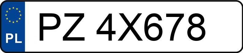 Numer rejestracyjny PZ 4X678 posiada VOLKSWAGEN Golf VI Variant 1.2 TSI MR`08 E5 Comfortline DSG7 - PZ4X678 Numer rejestracyjny PZ 4X678 posiada VOLKSWAGEN Golf VI Variant 1.2 TSI MR`08 E5 Comfortline DSG7 - PZ4X678