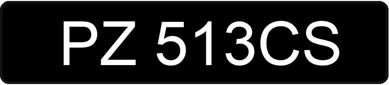 Numer rejestracyjny PZ 513CS posiada FSO-WARSZAWA 125P - PZ513CS