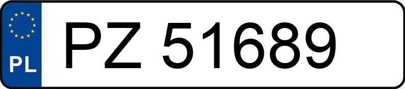 Numer rejestracyjny PZ 51689 posiada FORD FIESTA 1.1 KAT - PZ51689 Numer rejestracyjny PZ 51689 posiada FORD FIESTA 1.1 KAT - PZ51689