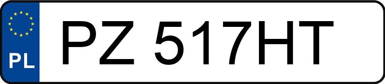 Numer rejestracyjny PZ 517HT posiada OPEL VECTRA - PZ517HT Numer rejestracyjny PZ 517HT posiada OPEL VECTRA - PZ517HT