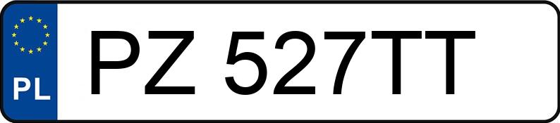 Numer rejestracyjny PZ 527TT posiada SKODA FABIA VAN - PZ527TT