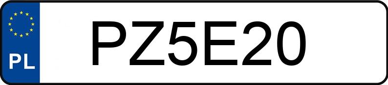 Numer rejestracyjny PZ 5E20 posiada CAN-AM SPYDER - PZ5E20 Numer rejestracyjny PZ 5E20 posiada CAN-AM SPYDER - PZ5E20