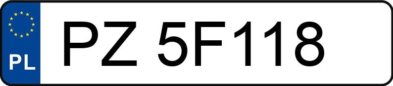 Numer rejestracyjny PZ 5F118 posiada DAIMLERCHRYSLER S 500 - PZ5F118 Numer rejestracyjny PZ 5F118 posiada DAIMLERCHRYSLER S 500 - PZ5F118
