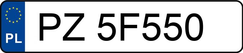 Numer rejestracyjny PZ 5F550 posiada FORD ECOSPORT - PZ5F550 Numer rejestracyjny PZ 5F550 posiada FORD ECOSPORT - PZ5F550