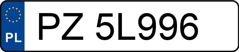 Numer rejestracyjny PZ 5L996 posiada CHRYSLER TOWN AND COUNTRY - PZ5L996 Numer rejestracyjny PZ 5L996 posiada CHRYSLER TOWN AND COUNTRY - PZ5L996