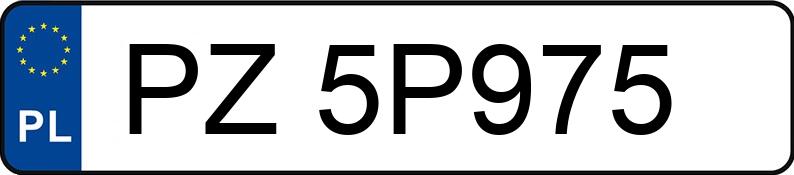 Numer rejestracyjny PZ 5P975 posiada MERCEDES-BENZ CLA 220 D - PZ5P975