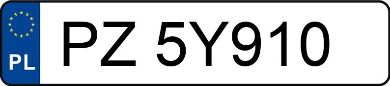 Numer rejestracyjny PZ 5Y910 posiada KIA Ceed 1.5 MR`22 E6 GT Line Aut. - PZ5Y910