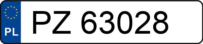 Numer rejestracyjny PZ 63028 posiada VOLKSWAGEN GOLF 1.9 TD - PZ63028