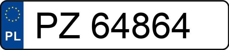Numer rejestracyjny PZ 64864 posiada OPEL CALIBRA 2.0 KAT - PZ64864 Numer rejestracyjny PZ 64864 posiada OPEL CALIBRA 2.0 KAT - PZ64864