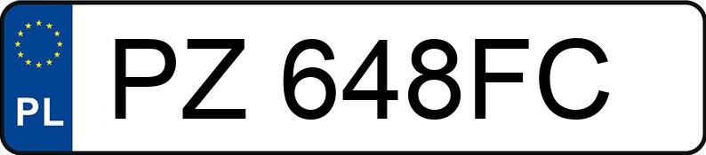 Numer rejestracyjny PZ 648FC posiada BMW M3 - PZ648FC Numer rejestracyjny PZ 648FC posiada BMW M3 - PZ648FC