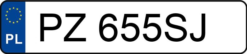 Numer rejestracyjny PZ 655SJ posiada PEUGEOT PARTNER - PZ655SJ Numer rejestracyjny PZ 655SJ posiada PEUGEOT PARTNER - PZ655SJ