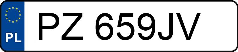 Numer rejestracyjny PZ 659JV posiada AUDI A4 Avant 1.9 TDi Kat. MR`00 E3 8E A4 Avant 1.9 TDi Kat. MR`00 E3 8E - PZ659JV