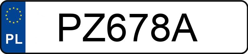 Numer rejestracyjny PZ 678A posiada YAMAHA RAPTOR 700 R - PZ678A Numer rejestracyjny PZ 678A posiada YAMAHA RAPTOR 700 R - PZ678A