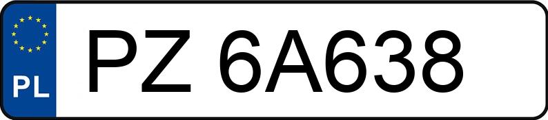 Numer rejestracyjny PZ 6A638 posiada BMW X1 SDRIVE16D - PZ6A638