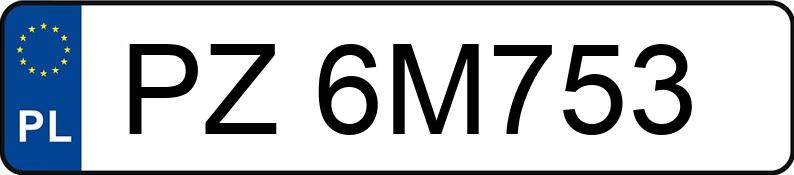Numer rejestracyjny PZ 6M753 posiada VOLKSWAGEN T-ROC - PZ6M753 Numer rejestracyjny PZ 6M753 posiada VOLKSWAGEN T-ROC - PZ6M753