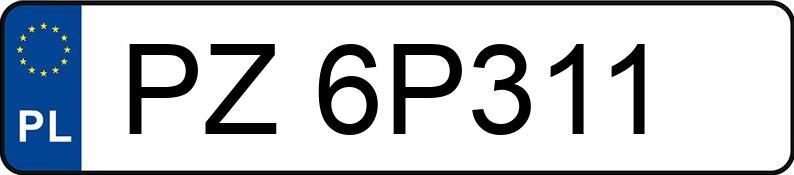 Numer rejestracyjny PZ 6P311 posiada DAF XF 480 FT H4EN3 - PZ6P311 Numer rejestracyjny PZ 6P311 posiada DAF XF 480 FT H4EN3 - PZ6P311