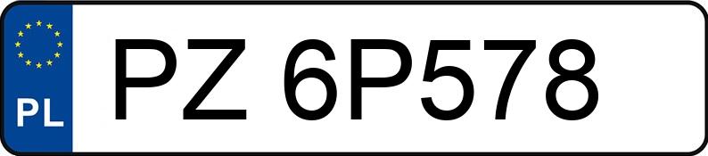 Numer rejestracyjny PZ 6P578 posiada PEUGEOT 3008 - PZ6P578 Numer rejestracyjny PZ 6P578 posiada PEUGEOT 3008 - PZ6P578