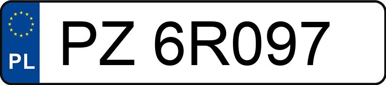 Numer rejestracyjny PZ 6R097 posiada FORD C-MAX - PZ6R097