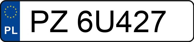 Numer rejestracyjny PZ 6U427 posiada DAF CF 480 MR`18 E6 18.0t FT - PZ6U427