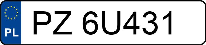 Numer rejestracyjny PZ 6U431 posiada AUDI A3 30 TFSI MR`24 E6e 8Y S line - PZ6U431