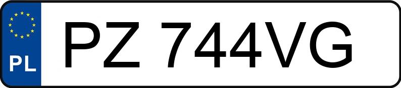 Numer rejestracyjny PZ 744VG posiada CITROEN C2 1.1 I - PZ744VG