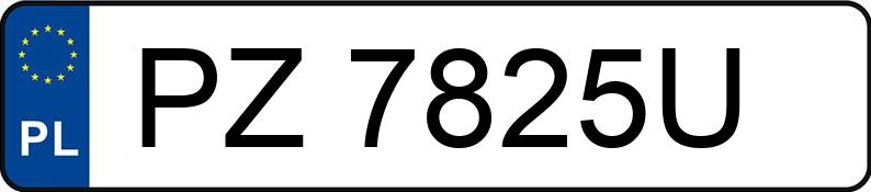 Numer rejestracyjny PZ 7825U posiada MITSUBISHI Outlander 2.0 DI-D DPF MR`10 E4 Instyle 4WD - PZ7825U