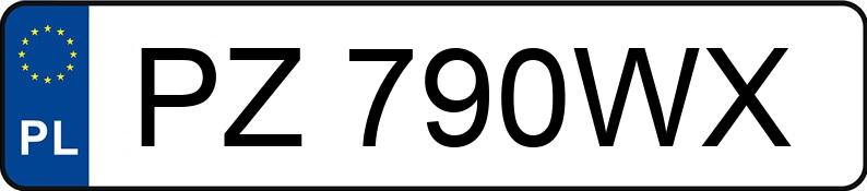 Numer rejestracyjny PZ790WX posiada BMW 320 Coupe Diesel DPF MR`06 E4 E92 320 Coupe Diesel DPF MR`06 E4 E92