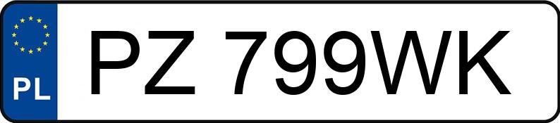 Numer rejestracyjny PZ 799WK posiada FORD MONDEO - PZ799WK Numer rejestracyjny PZ 799WK posiada FORD MONDEO - PZ799WK