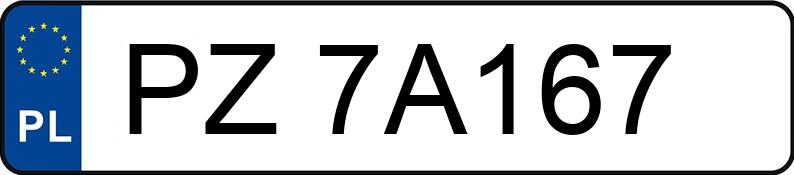 Numer rejestracyjny PZ 7A167 posiada SKODA Octavia III 1.8 TSI MR`13 E6 Style - PZ7A167 Numer rejestracyjny PZ 7A167 posiada SKODA Octavia III 1.8 TSI MR`13 E6 Style - PZ7A167