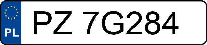 Numer rejestracyjny PZ 7G284 posiada BMW 535D - PZ7G284 Numer rejestracyjny PZ 7G284 posiada BMW 535D - PZ7G284