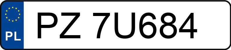 Numer rejestracyjny PZ 7U684 posiada TOYOTA TOYOTA C-HR - PZ7U684 Numer rejestracyjny PZ 7U684 posiada TOYOTA TOYOTA C-HR - PZ7U684