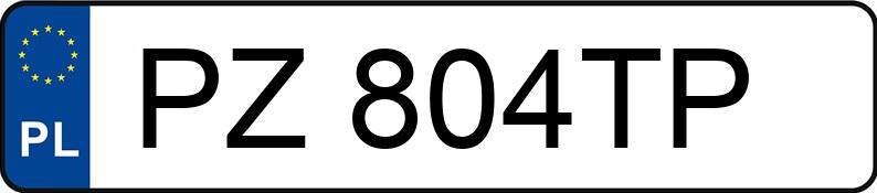 Numer rejestracyjny PZ 804TP posiada RENAULT ESPACE - PZ804TP