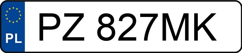 Numer rejestracyjny PZ 827MK posiada AUDI A6 AVANT - PZ827MK Numer rejestracyjny PZ 827MK posiada AUDI A6 AVANT - PZ827MK