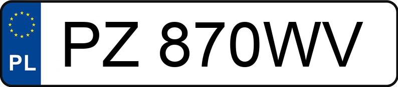 Numer rejestracyjny PZ 870WV posiada BMW 328I - PZ870WV Numer rejestracyjny PZ 870WV posiada BMW 328I - PZ870WV